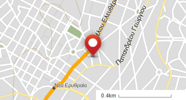 Location of business on map