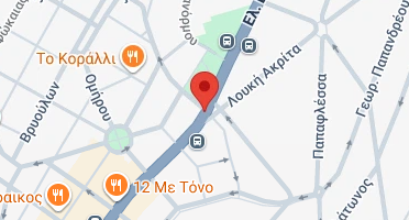Location of business on map