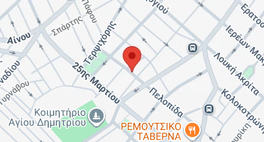 Location of business on map