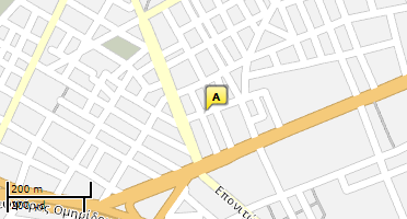 Location of business on map