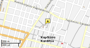 Χάρτης και σημείο της επιχείρησης