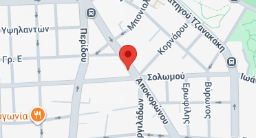 Location of business on map