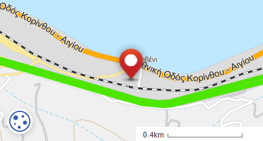 Location of business on map