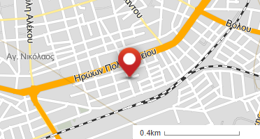 Location of business on map