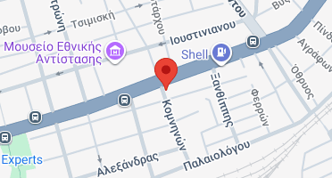 Location of business on map