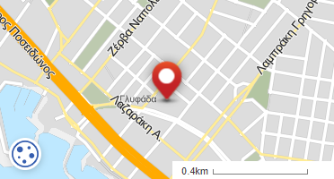 Location of business on map