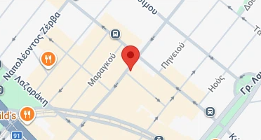 Location of business on map
