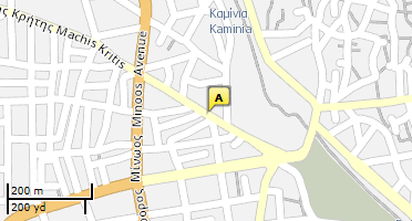 Χάρτης και σημείο της επιχείρησης