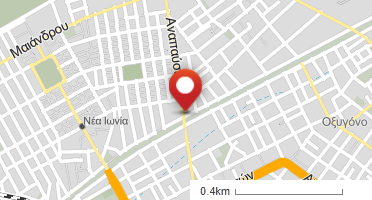 Location of business on map