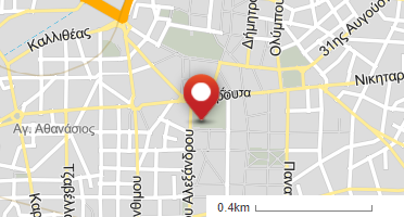 Location of business on map