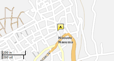 Location of business on map