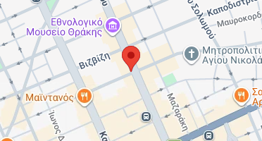 Location of business on map