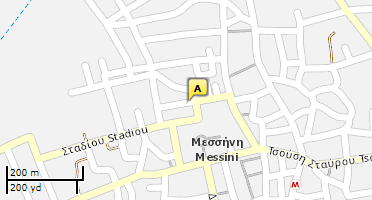 Location of business on map
