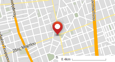 Location of business on map