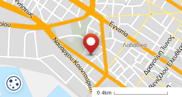 Location of business on map