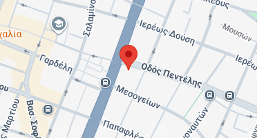 Location of business on map
