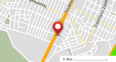 Location of business on map