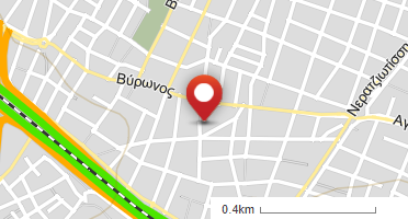 Location of business on map