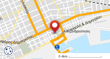 Location of business on map