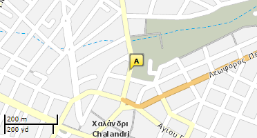 Χάρτης και σημείο της επιχείρησης
