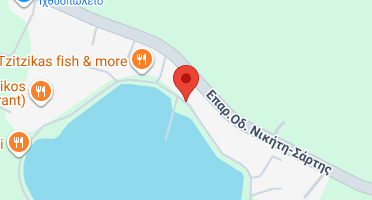 Location of business on map