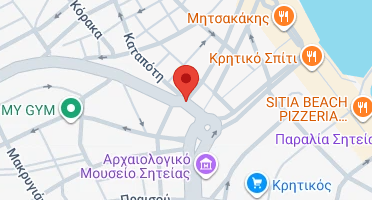 Location of business on map