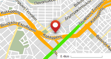 Location of business on map