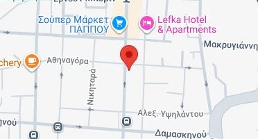 Location of business on map