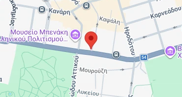 Location of business on map