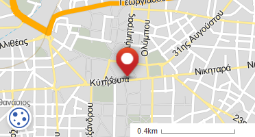 Location of business on map