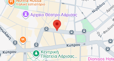 Location of business on map