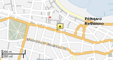Location of business on map