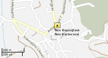 Χάρτης και σημείο της επιχείρησης