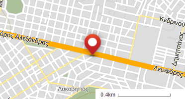 Location of business on map