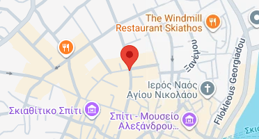 Location of business on map
