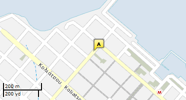 Location of business on map
