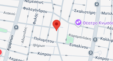 Location of business on map