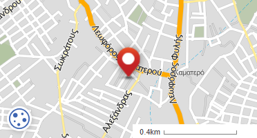 Location of business on map