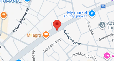 Location of business on map
