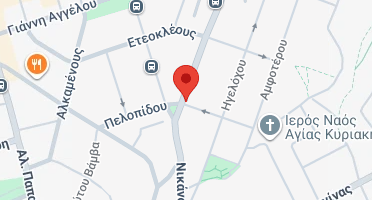 Location of business on map