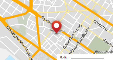 Location of business on map