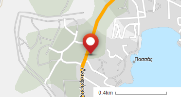 Χάρτης και σημείο της επιχείρησης