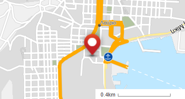 Location of business on map