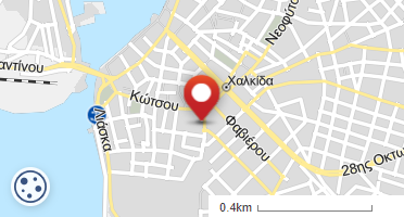 Location of business on map