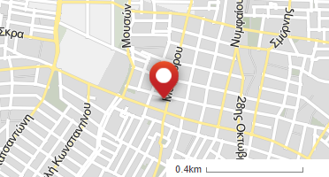 Location of business on map