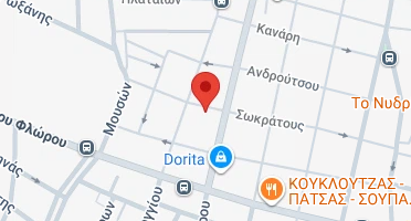 Location of business on map