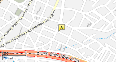 Location of business on map