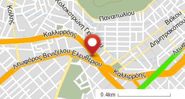 Χάρτης και σημείο της επιχείρησης