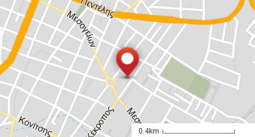 Location of business on map