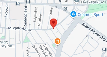 Location of business on map